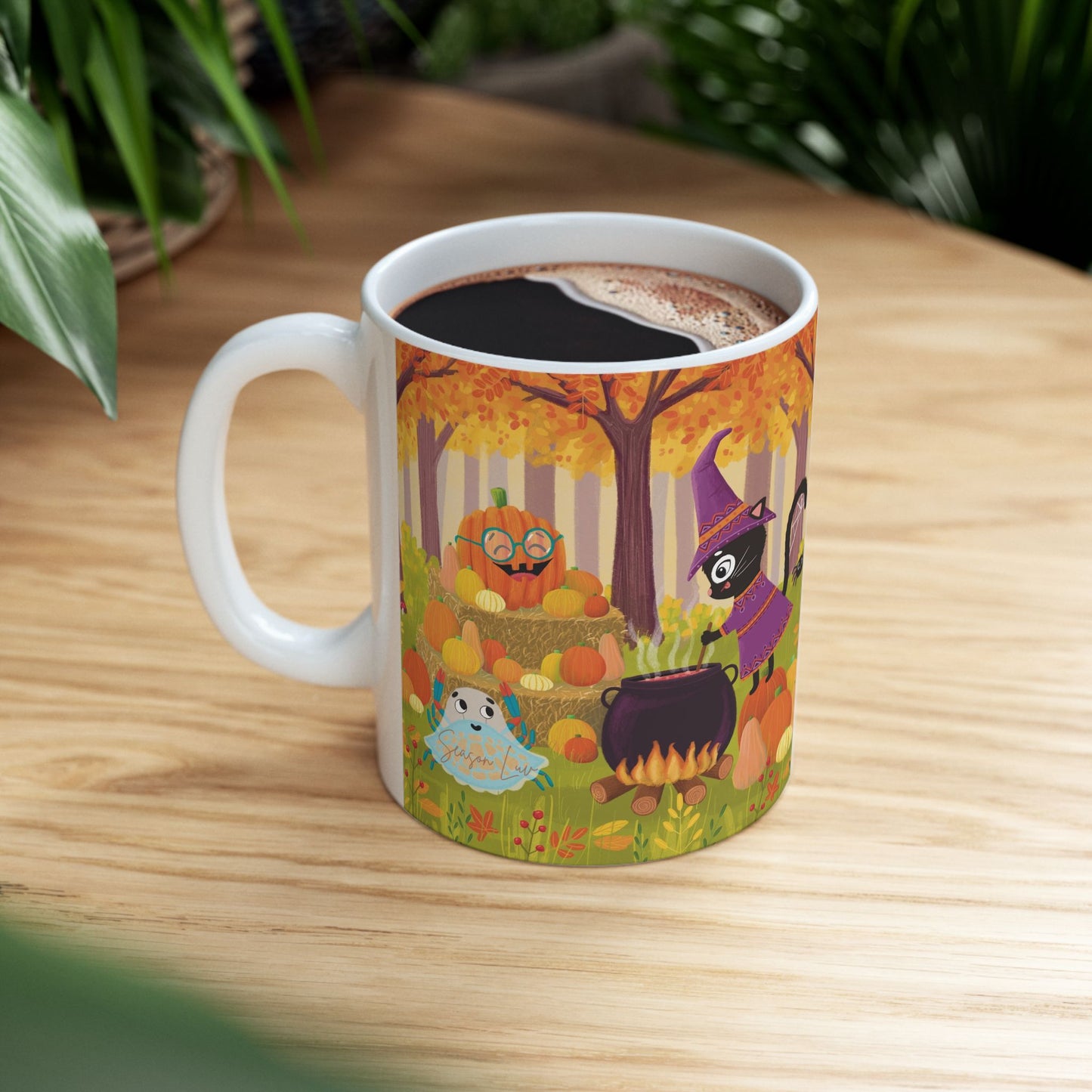 Halloween Buddies Ceramic Mug, (11oz)