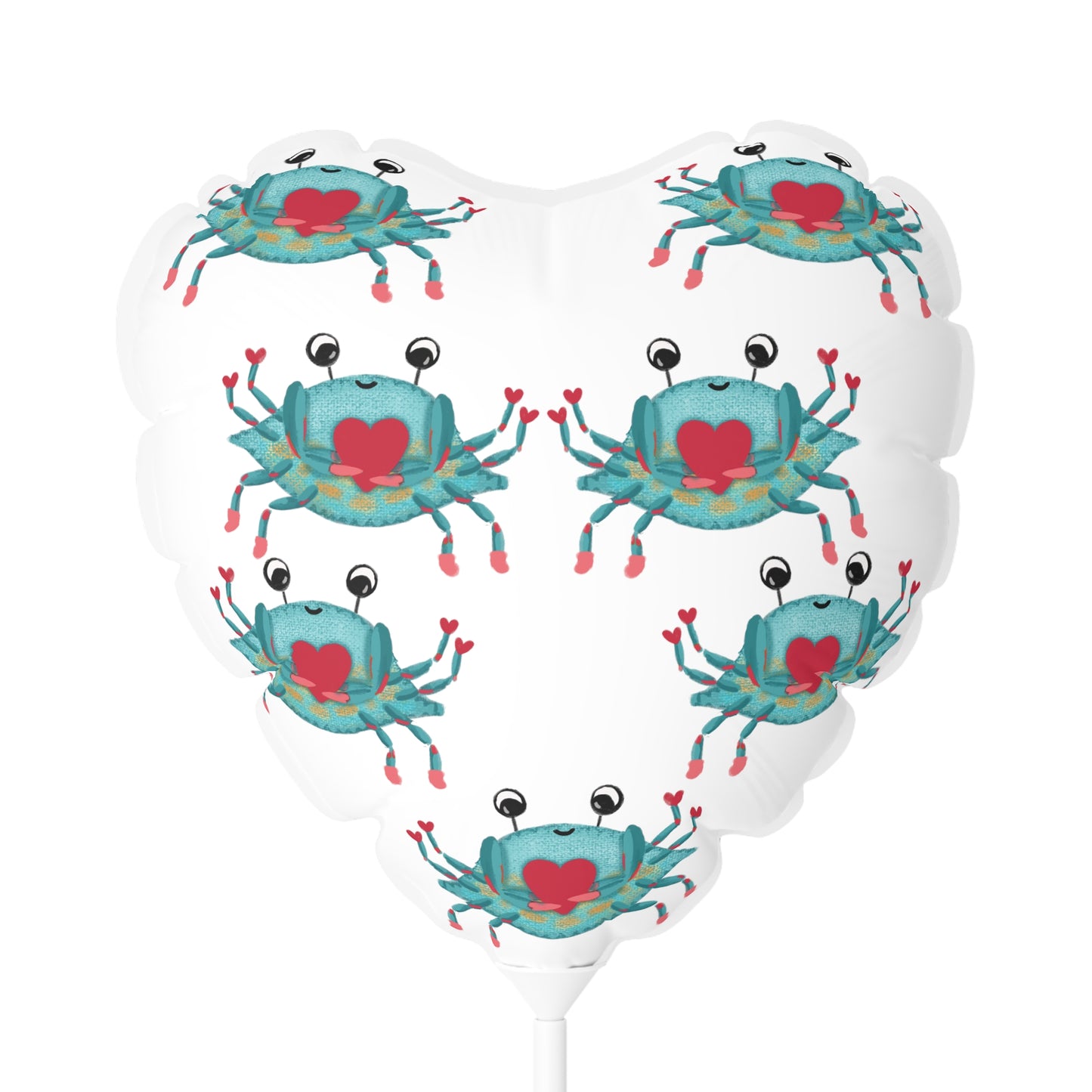 Team Love Mylar Balloon