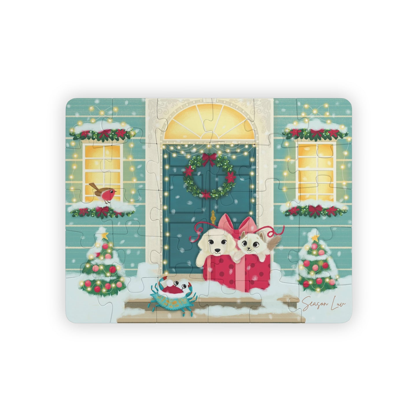Annapolitan Holidays Kids' Puzzle, 30-Piece