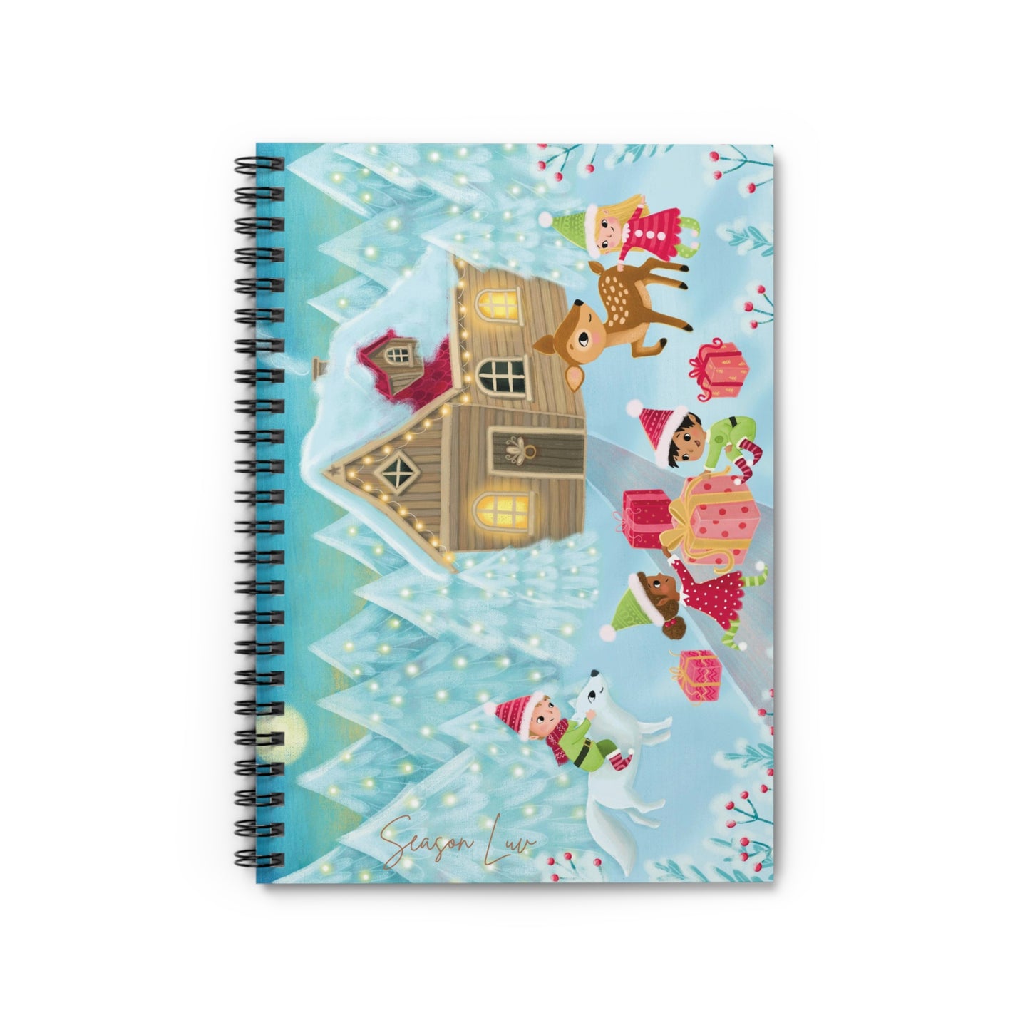 Winter Wonderland Spiral Notebook