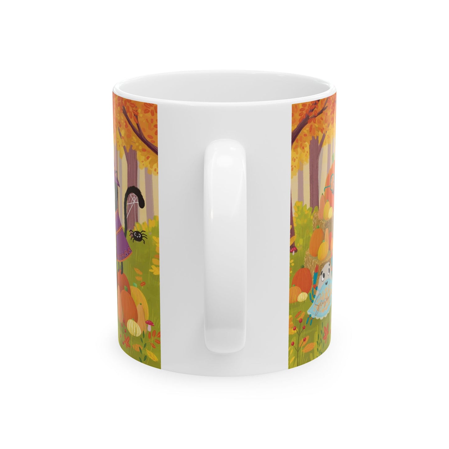 Halloween Buddies Ceramic Mug, (11oz)