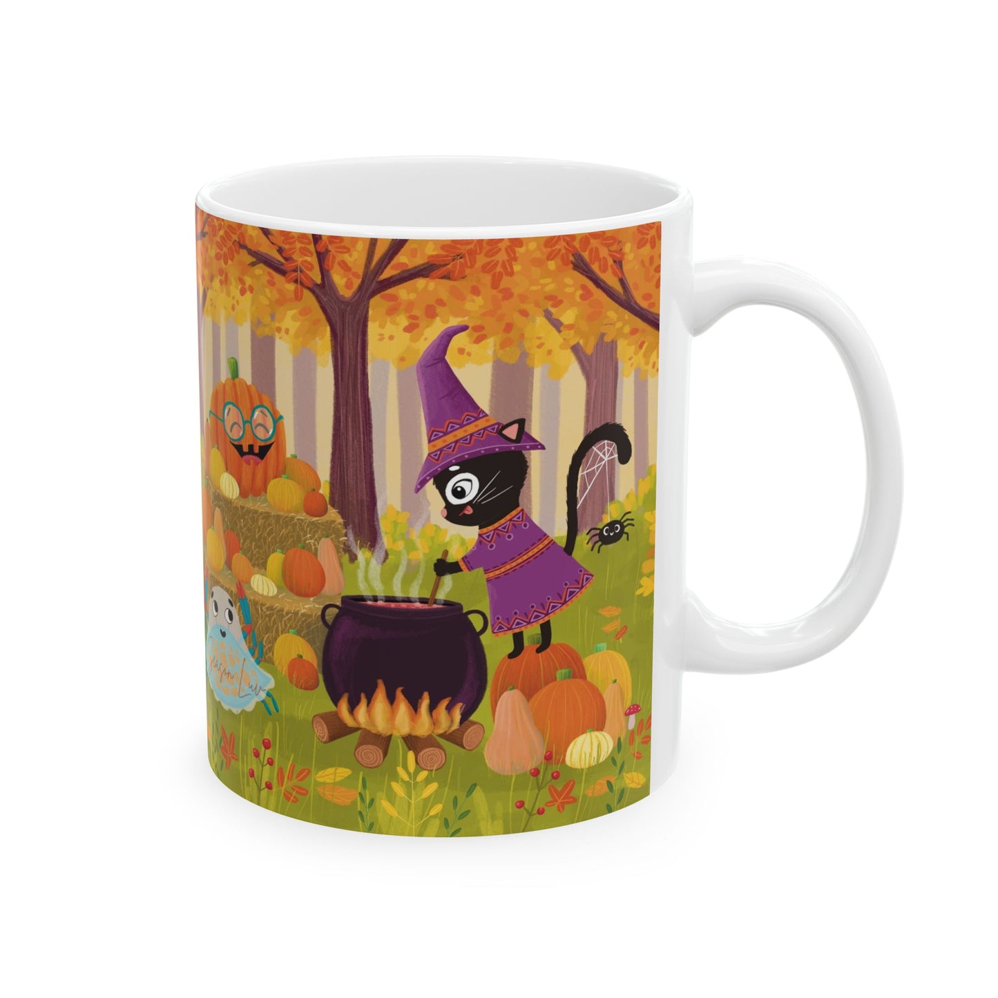 Halloween Buddies Ceramic Mug, (11oz)