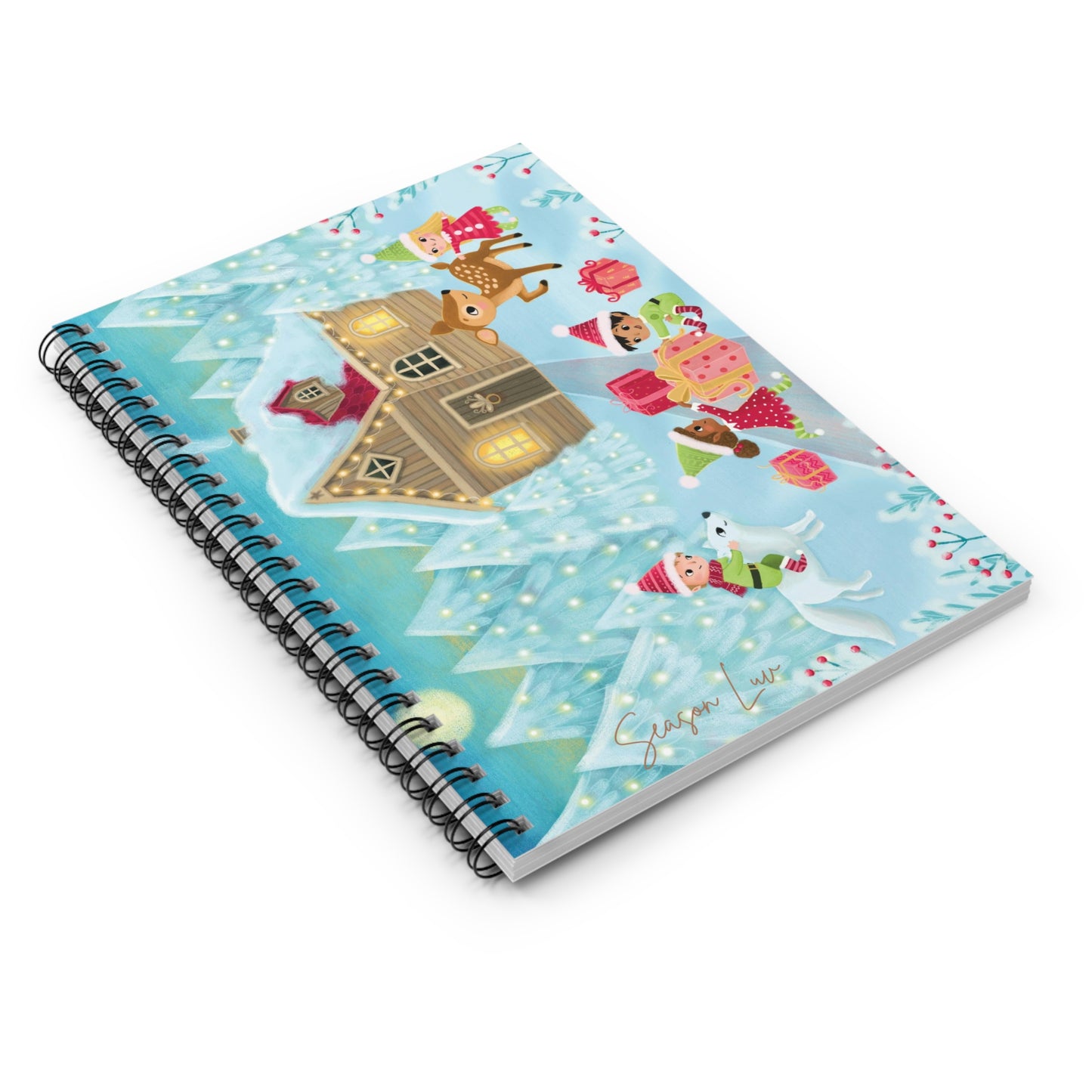 Winter Wonderland Spiral Notebook