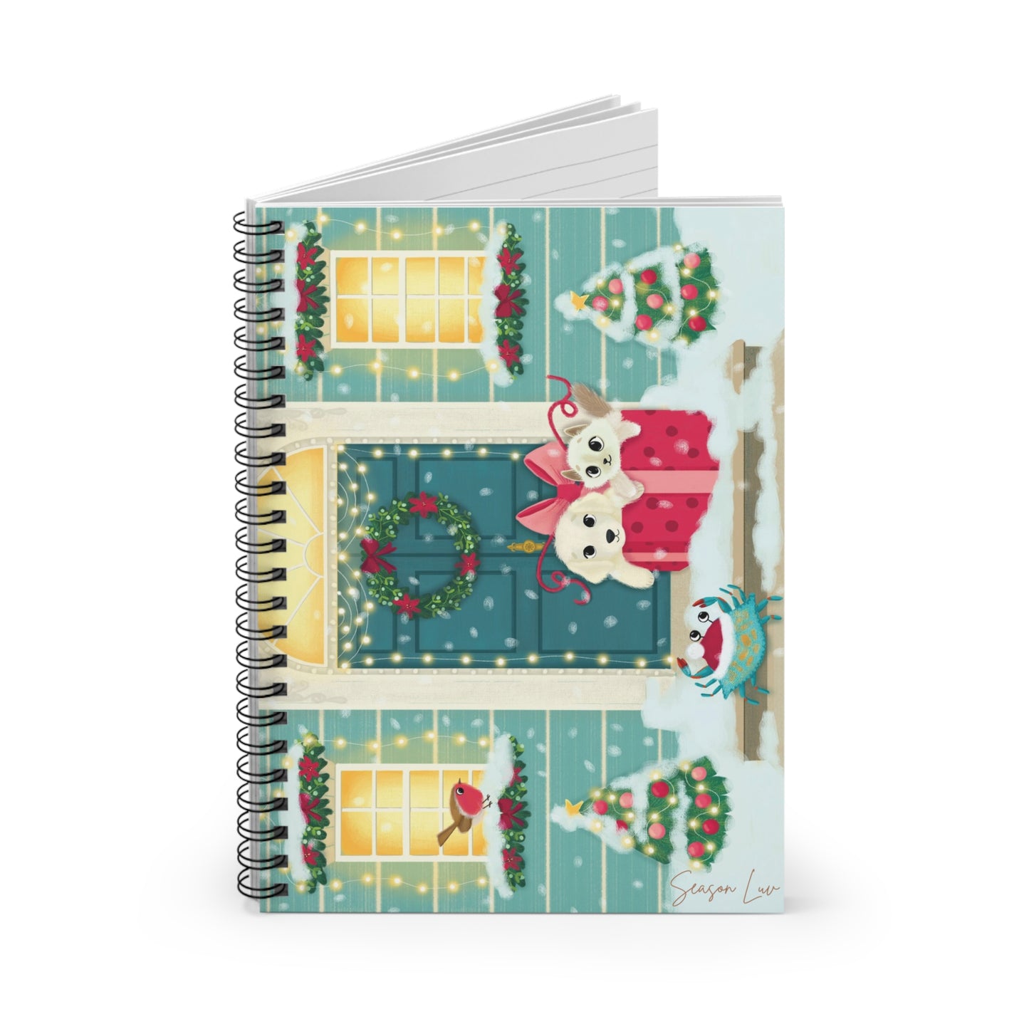 Annapolitan Holidays Spiral Notebook