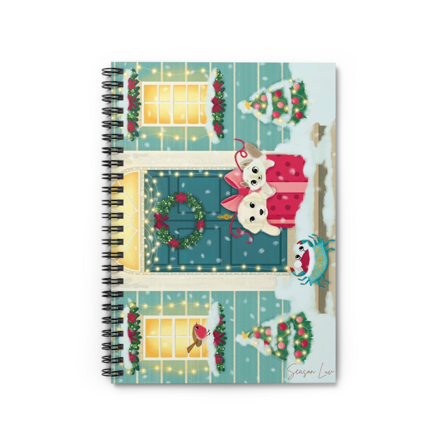 Annapolitan Holidays Spiral Notebook