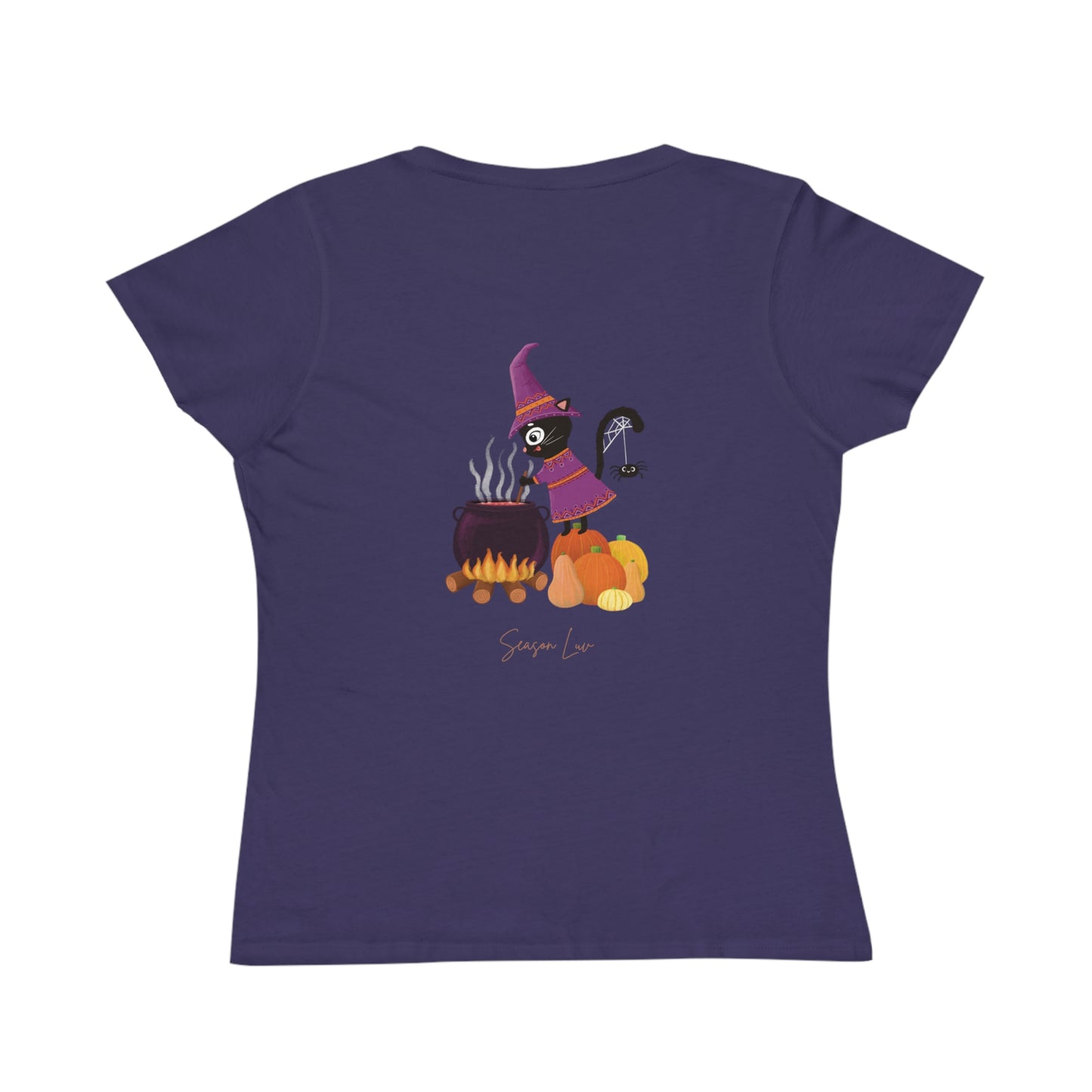 Halloween Organic Cotton Double-sided Classic T-Shirt