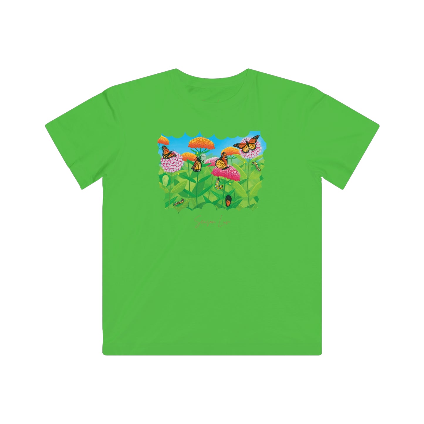 Wonderful Monarchs Double-sided Kids Fine Jersey Tee