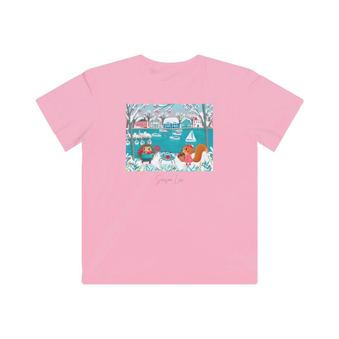 Love by the Creek Double-sided Kids Fine Jersey Tee