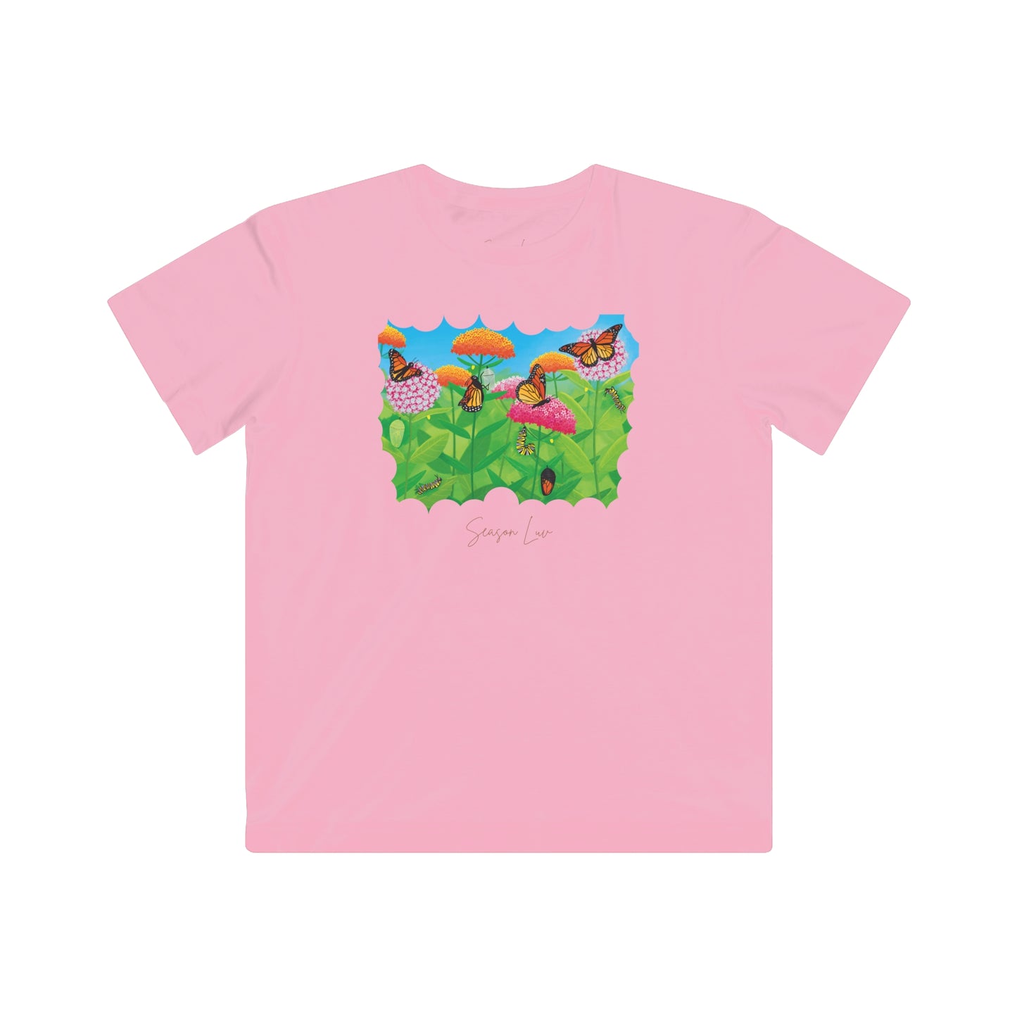 Wonderful Monarchs Double-sided Kids Fine Jersey Tee