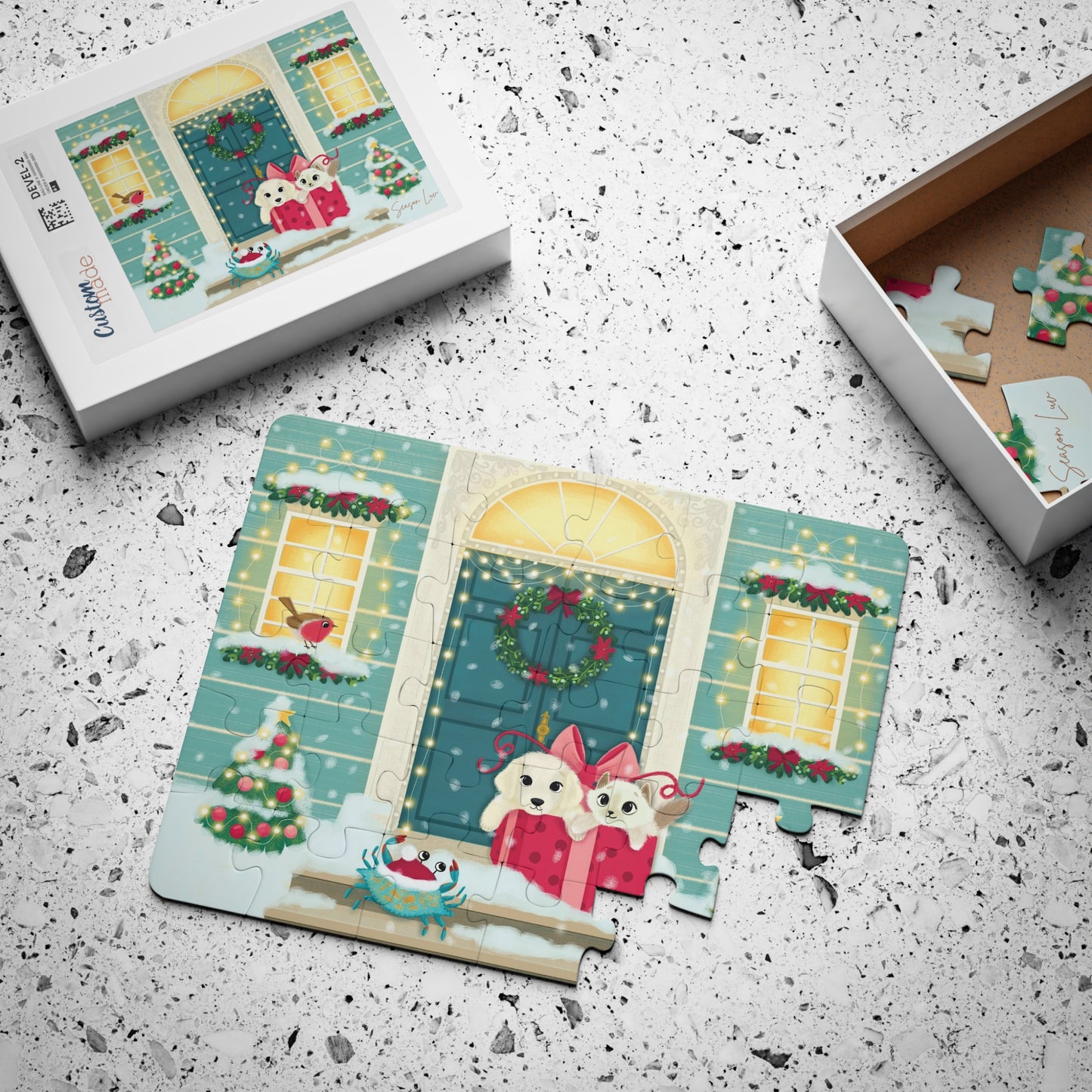 Annapolitan Holidays Kids' Puzzle, 30-Piece