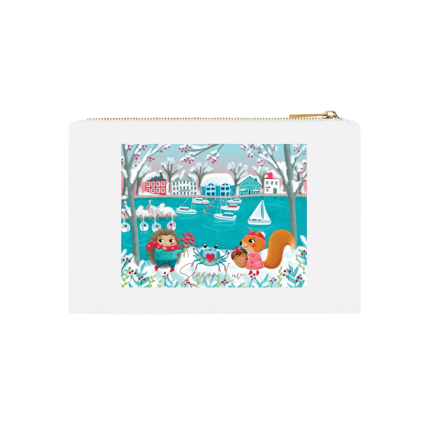 Love by the creek Cosmetic Bag