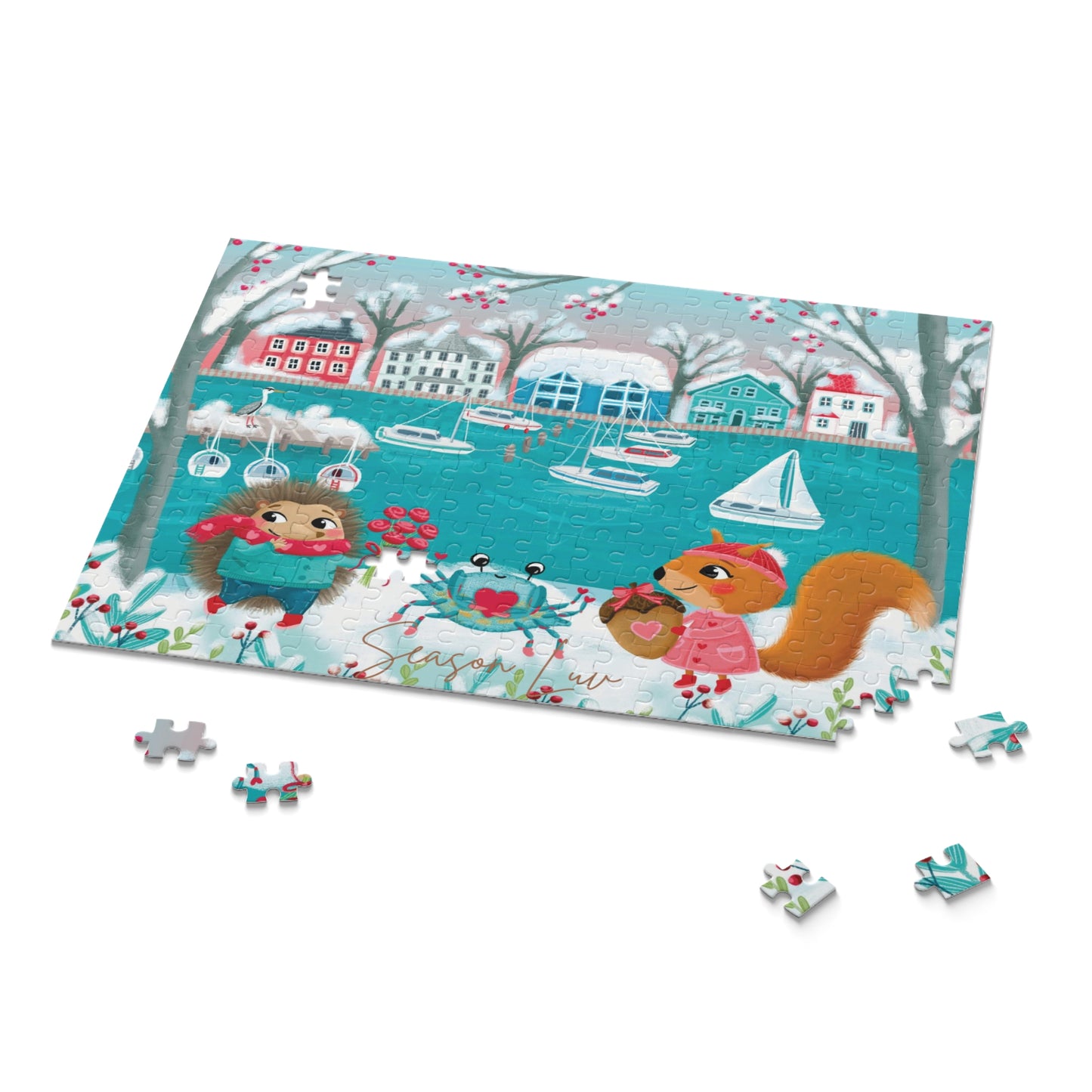 Love by the creek Puzzle (252-Piece)