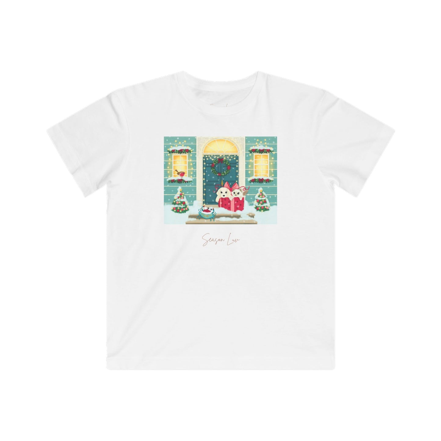 Annapolitan Holidays Double-sided Kids Fine Jersey Tee