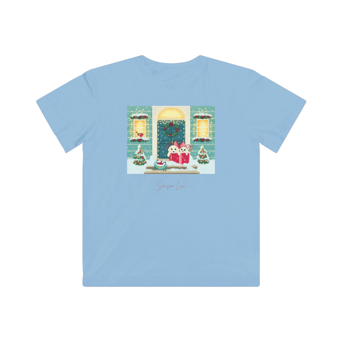 Annapolitan Holidays Double-sided Kids Fine Jersey Tee