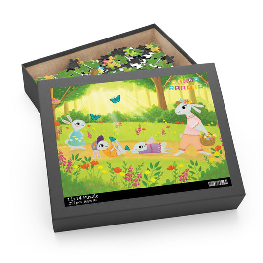 Spring in the forest Puzzle (252-Piece)