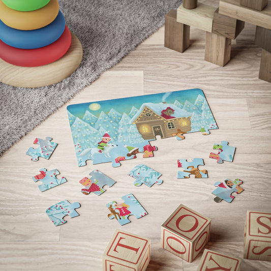 Winter Wonderland Kids' Puzzle, 30-Piece