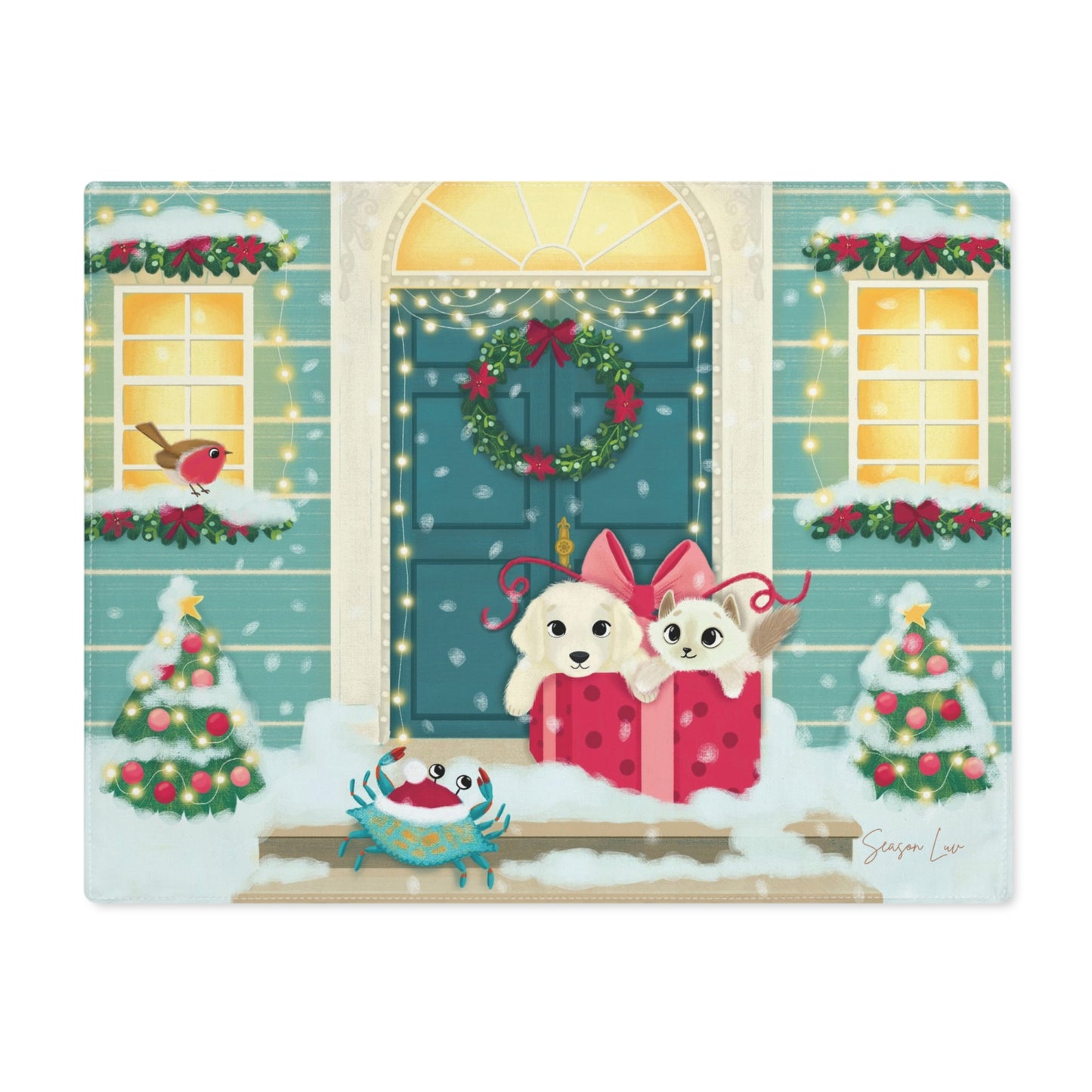 Annapolitan holidays Placemat, 1pc