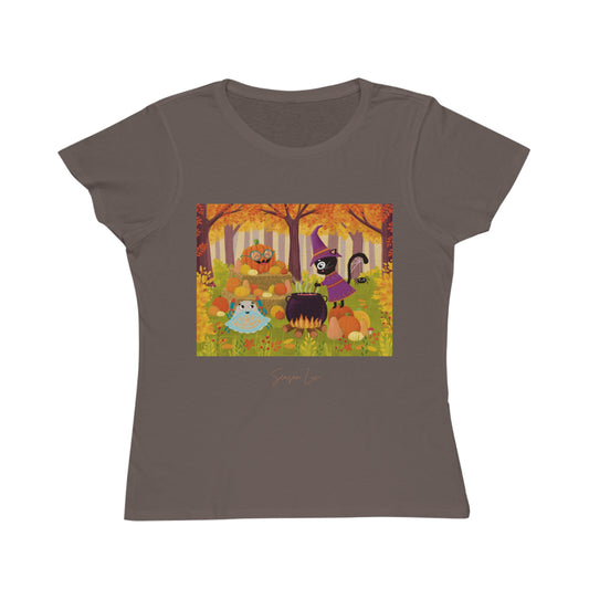 Halloween Organic Cotton Double-sided Classic T-Shirt