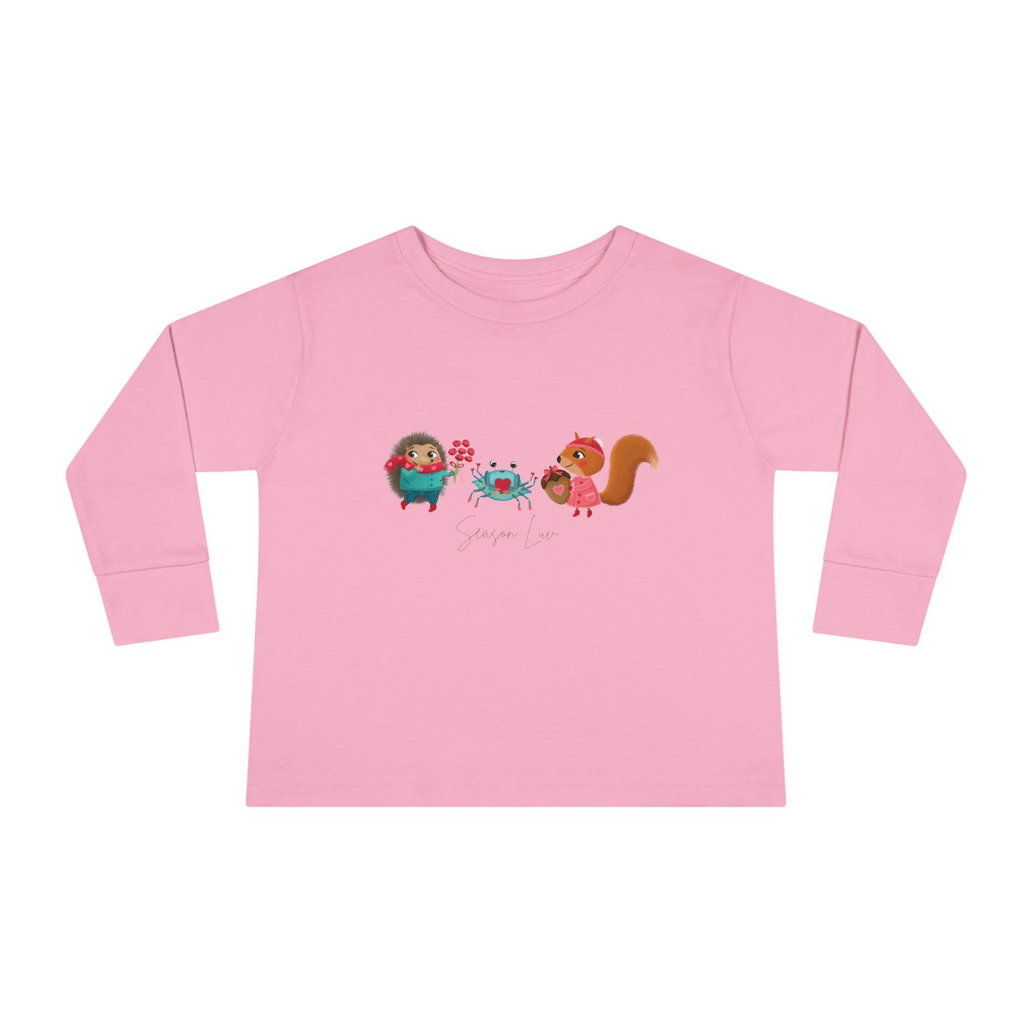 Team Love Toddler Long Sleeve Tee