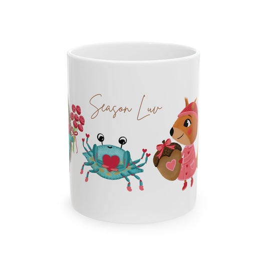 Team Love Ceramic Mug 11oz