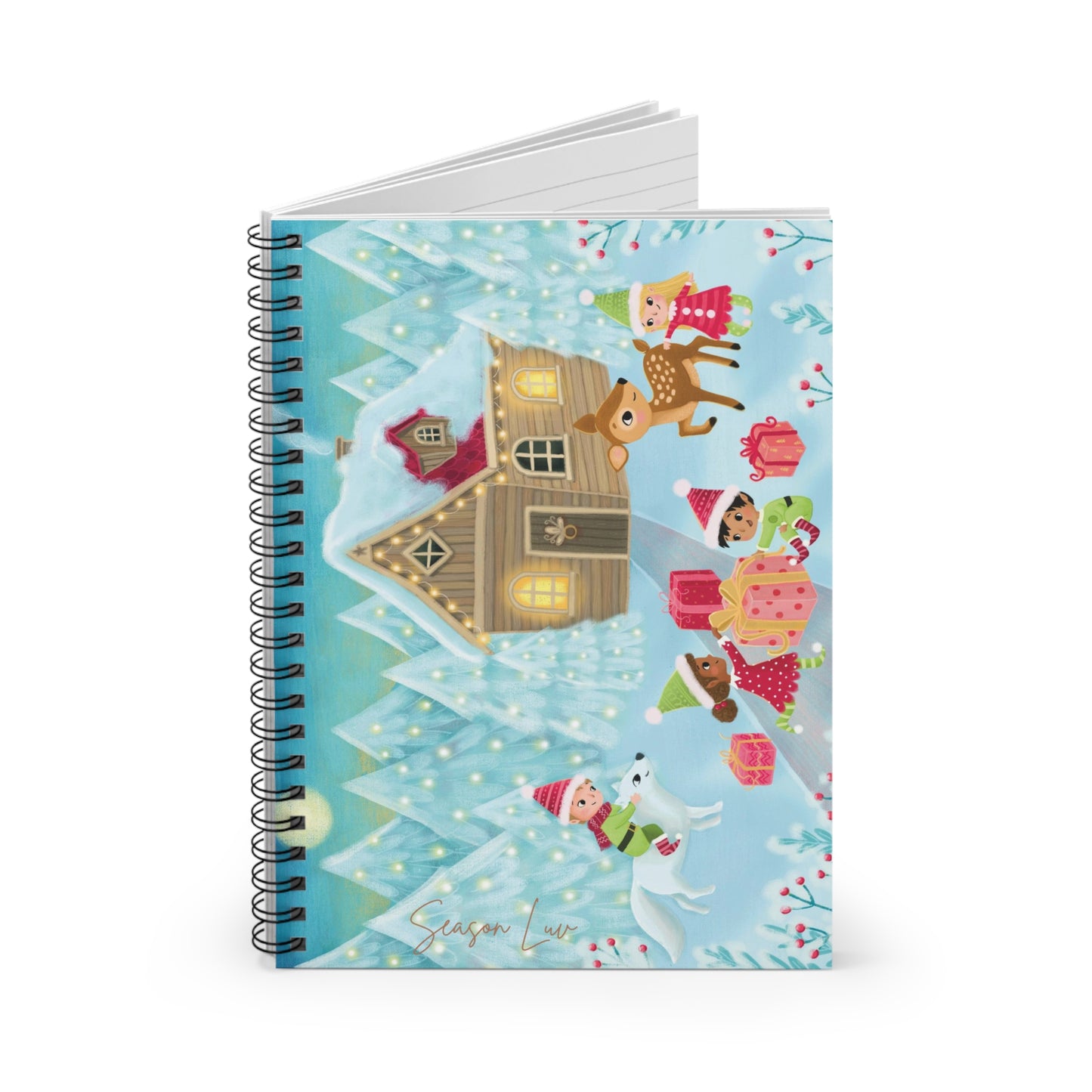 Winter Wonderland Spiral Notebook