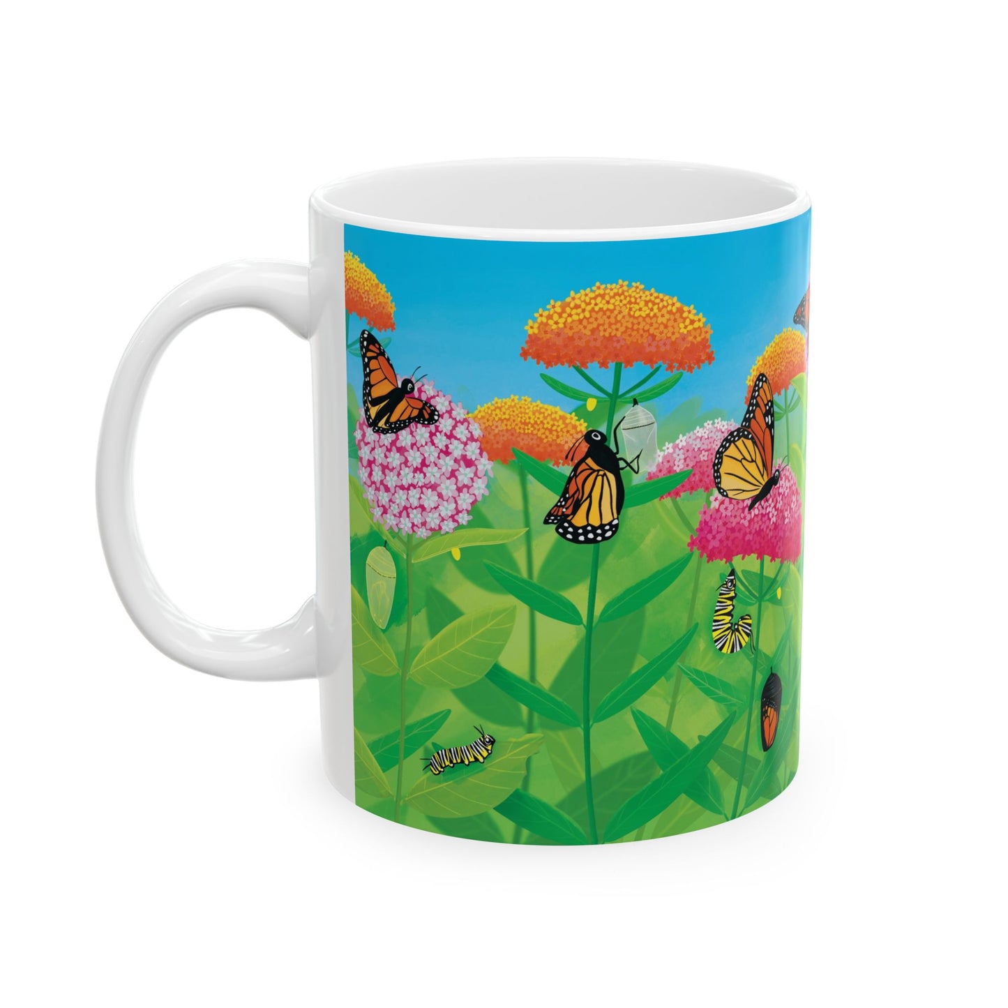 Wonderful Monarchs Ceramic Mug 11oz