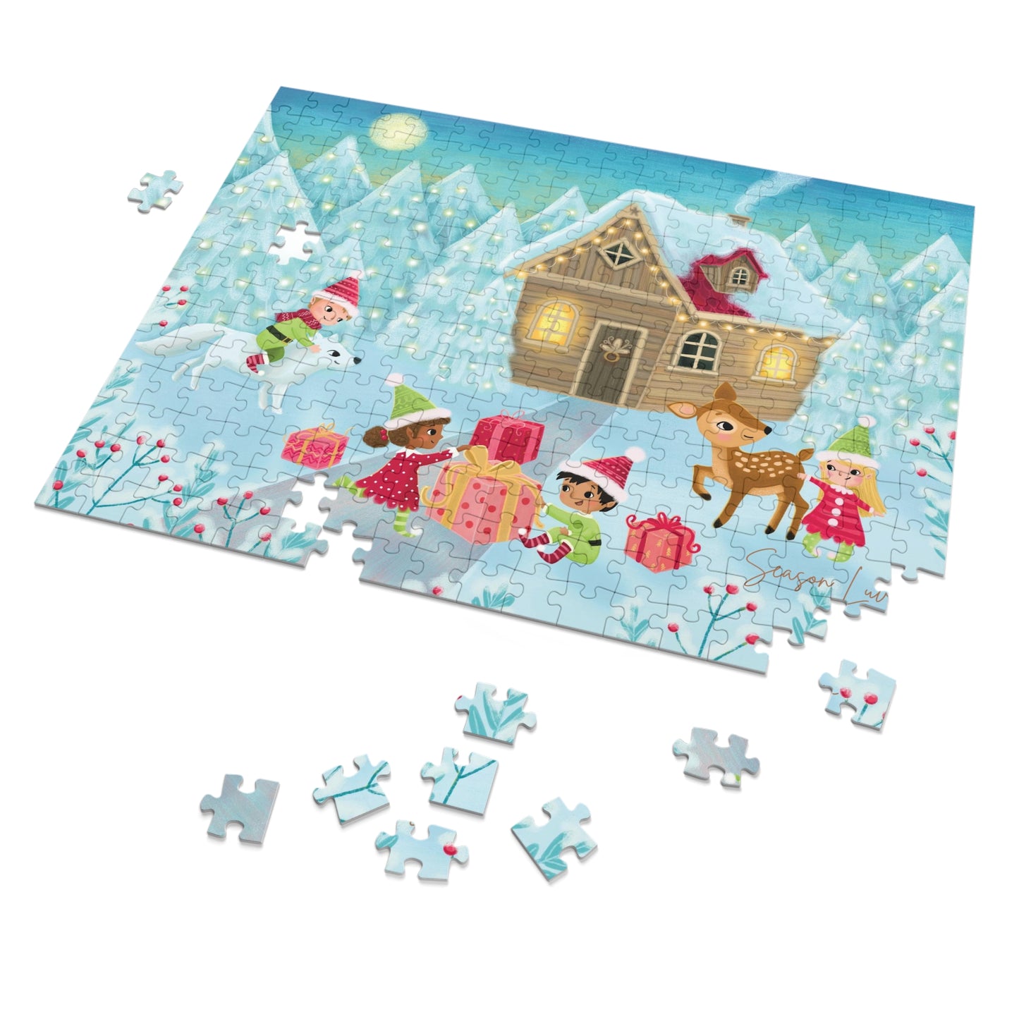Winter Wonderland Jigsaw Puzzle (252-Piece)