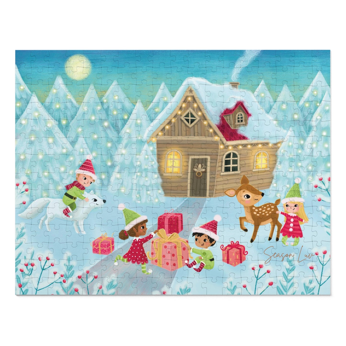 Winter Wonderland Jigsaw Puzzle (252-Piece)