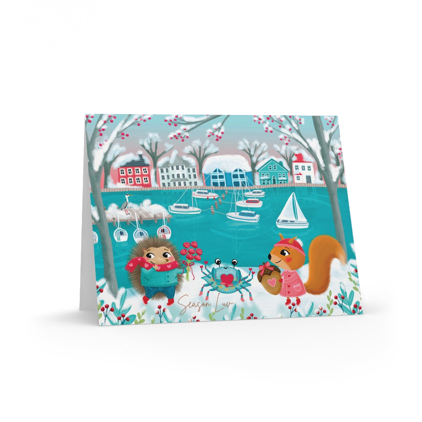 Love by the Creek Greeting cards (8 pcs)