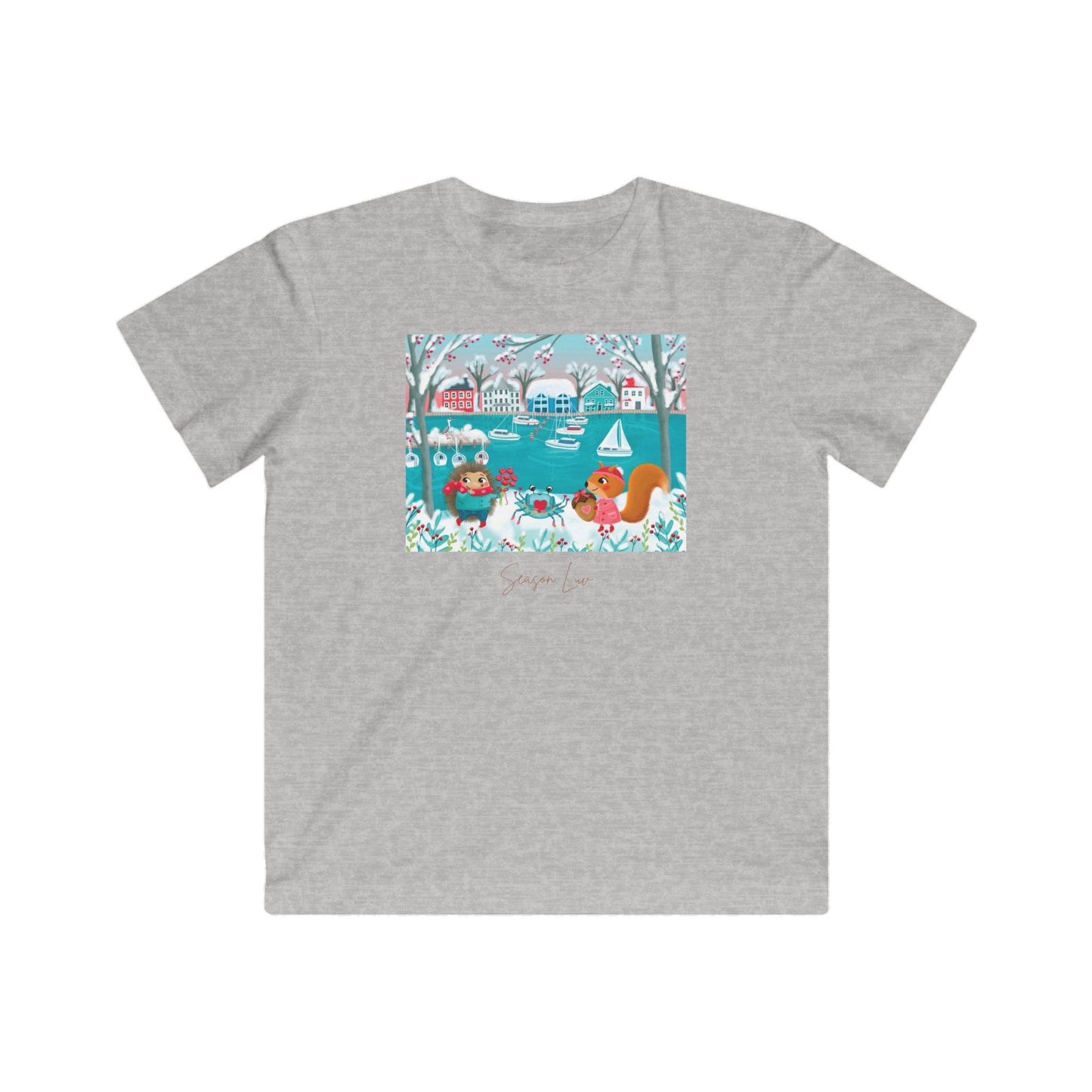 Love by the Creek Double-sided Kids Fine Jersey Tee