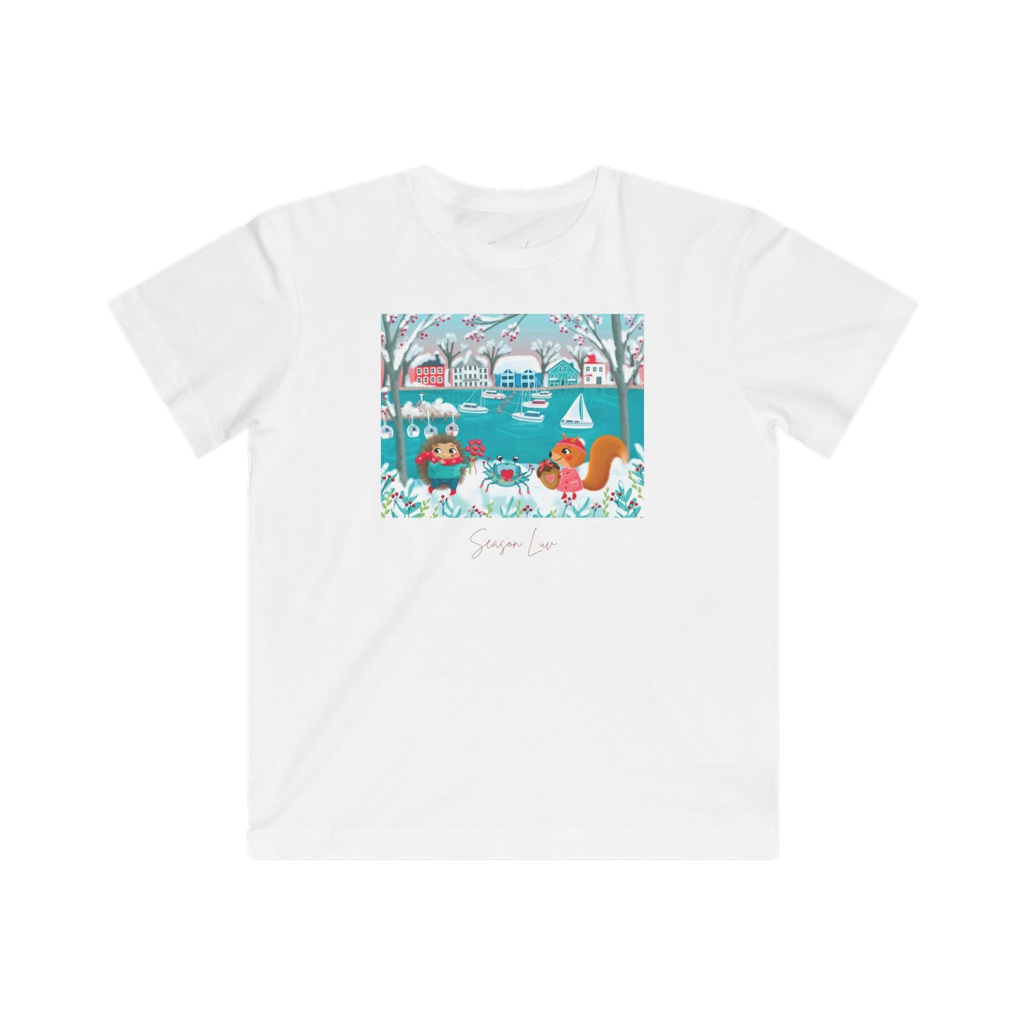 Love by the Creek Double-sided Kids Fine Jersey Tee