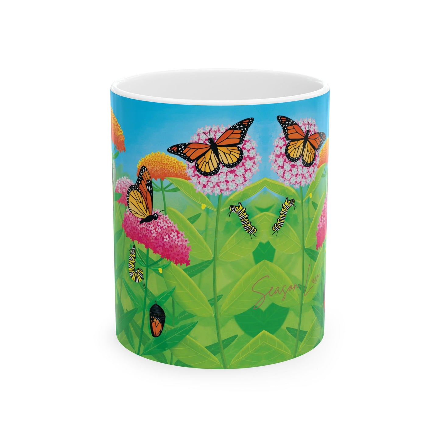 Wonderful Monarchs Ceramic Mug 11oz