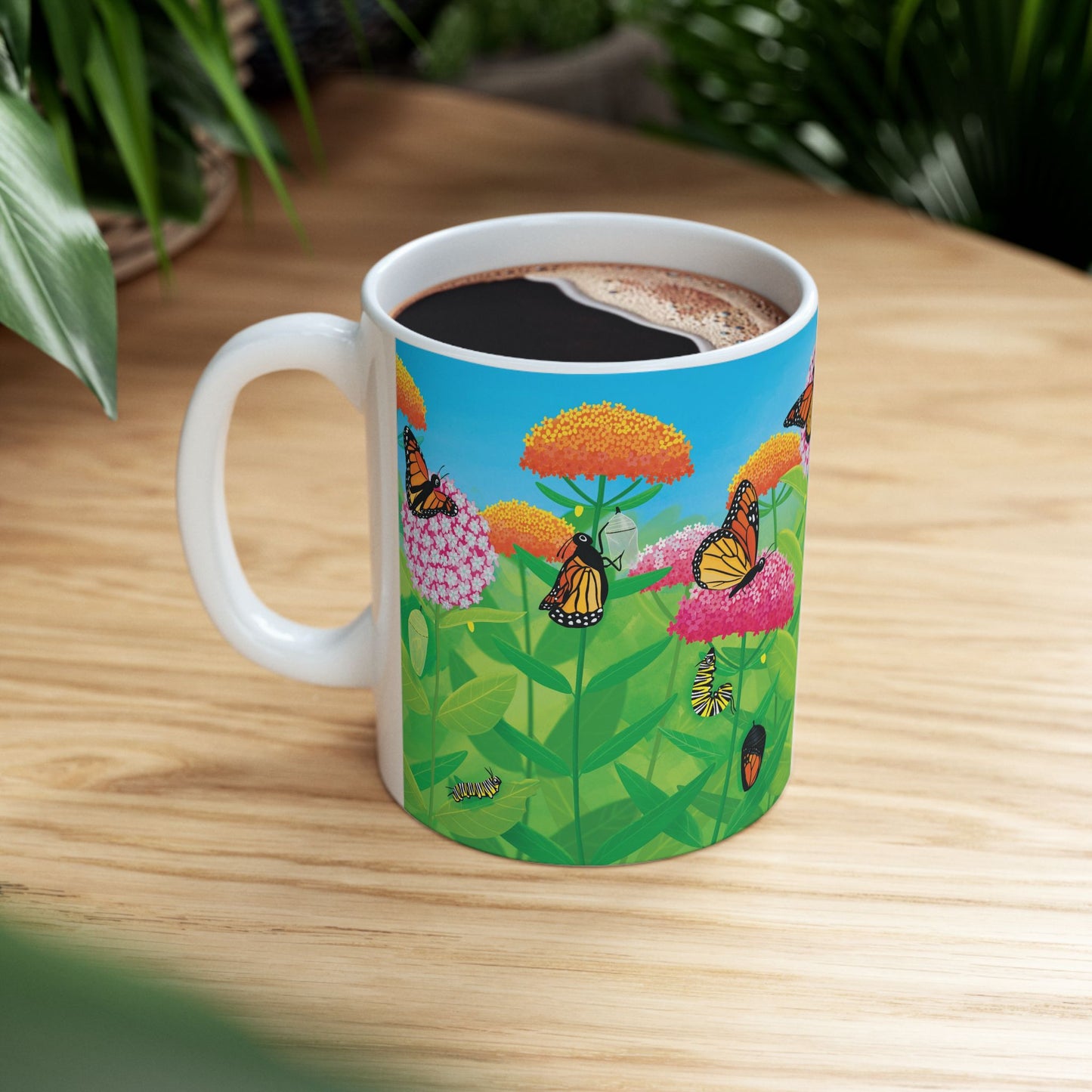 Wonderful Monarchs Ceramic Mug 11oz