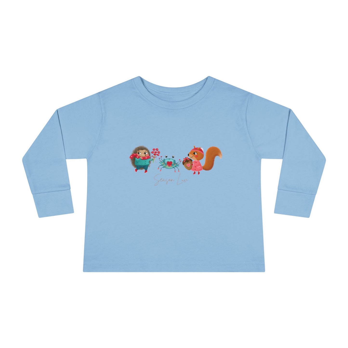 Team Love Toddler Long Sleeve Tee