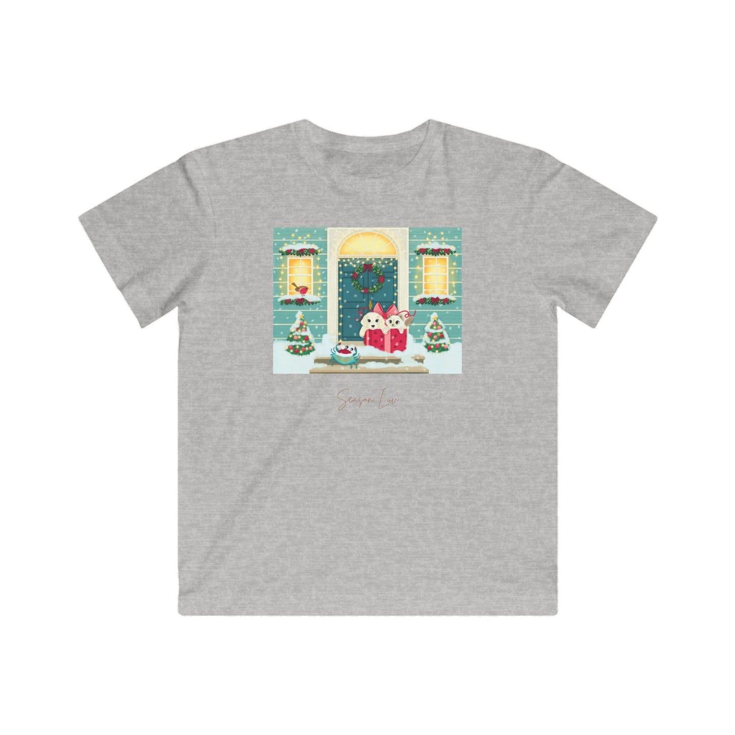 Annapolitan Holidays Double-sided Kids Fine Jersey Tee