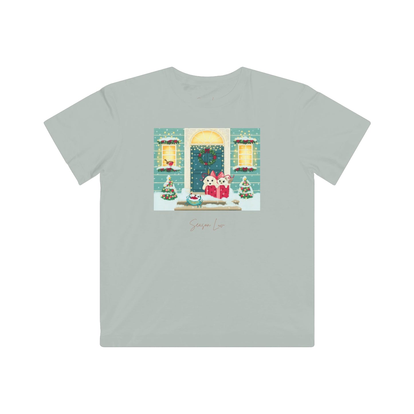 Annapolitan Holidays Double-sided Kids Fine Jersey Tee