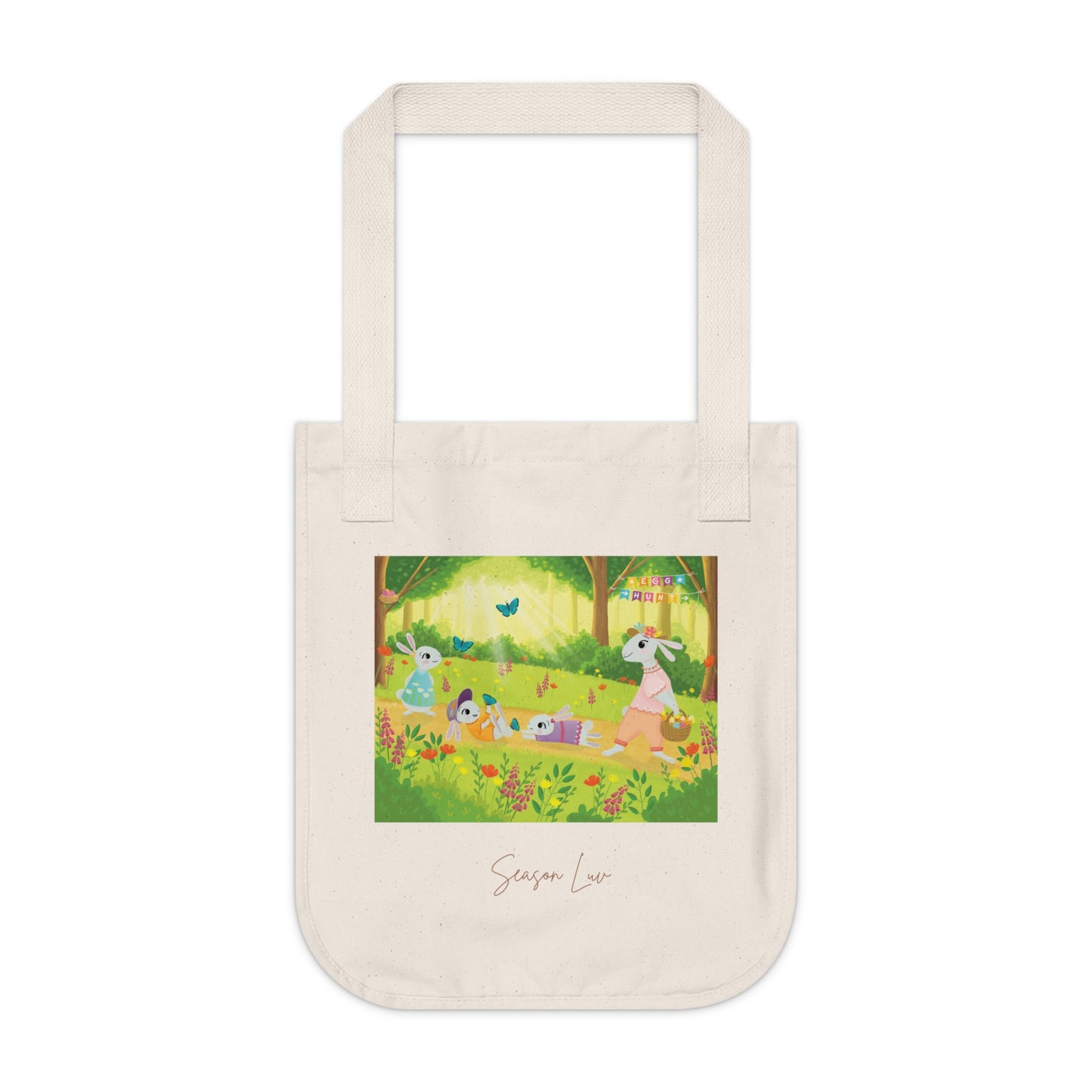 Spring in the Forest Organic Canvas Tote Bag