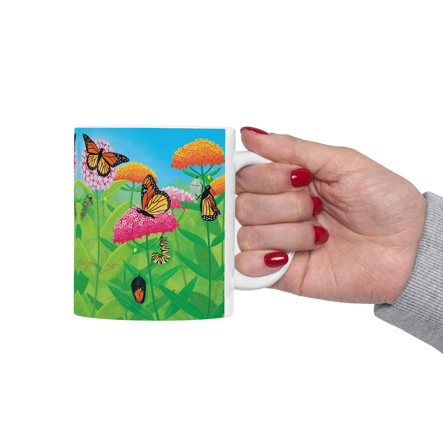 Wonderful Monarchs Ceramic Mug 11oz